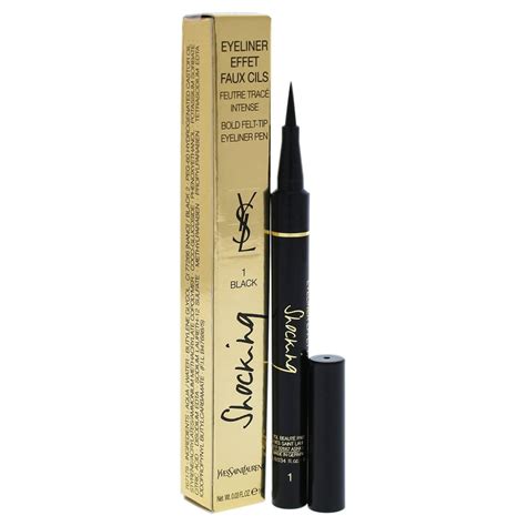 ysl eyeliner effet faux cils shocking